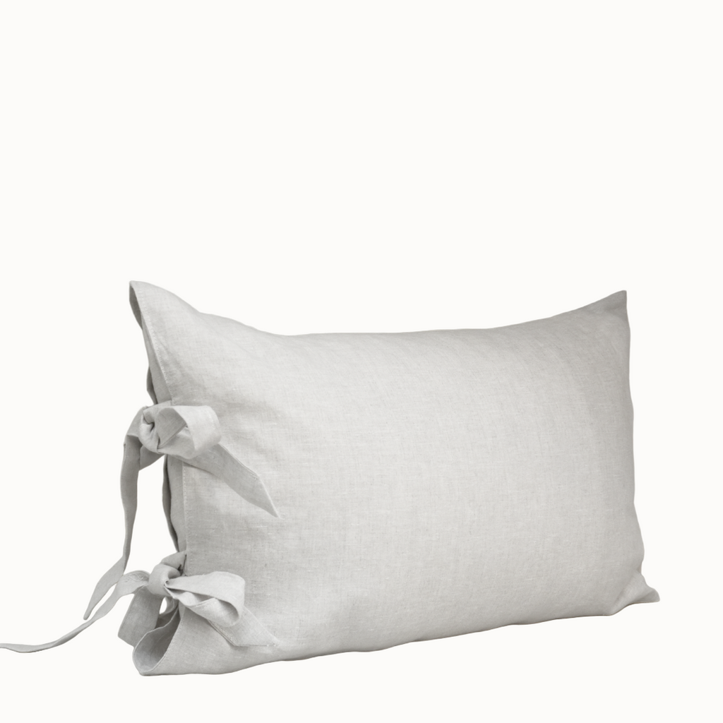 Funda Lino Amarras Gris Claro 60 x 40 cm