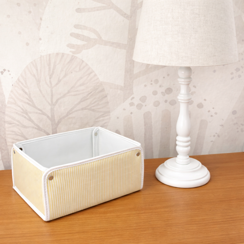 Canasta Cuadrada Gominola Beige