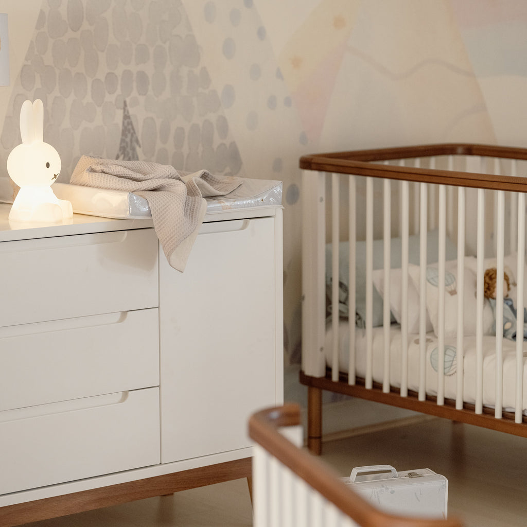 Cuna Evolutiva Gioia Blanco Madera