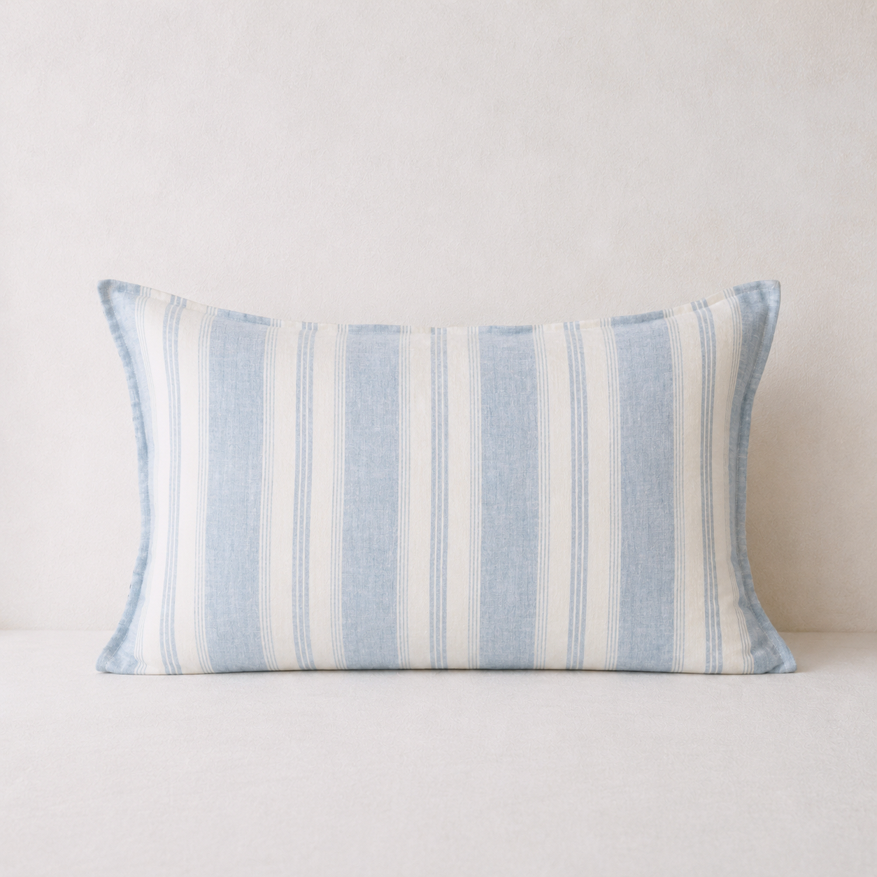 Funda Cojín Lino Portofino Celeste 60 x 40 cm
