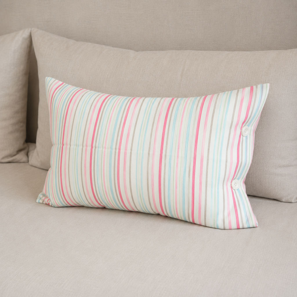 Funda Ella Stripe Rosa 60 x 40 cm