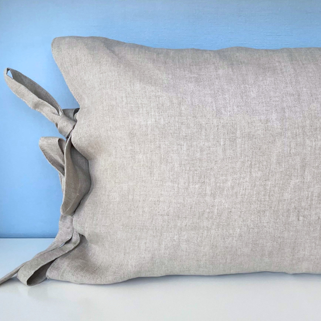 Funda Lino Amarras Taupe 60 x 40 cm