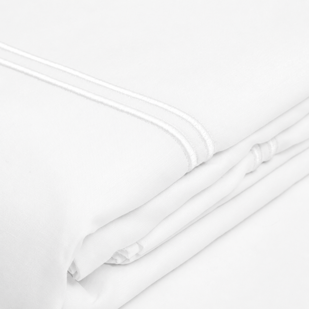 Set de Sábanas Cuna Festón Blanco