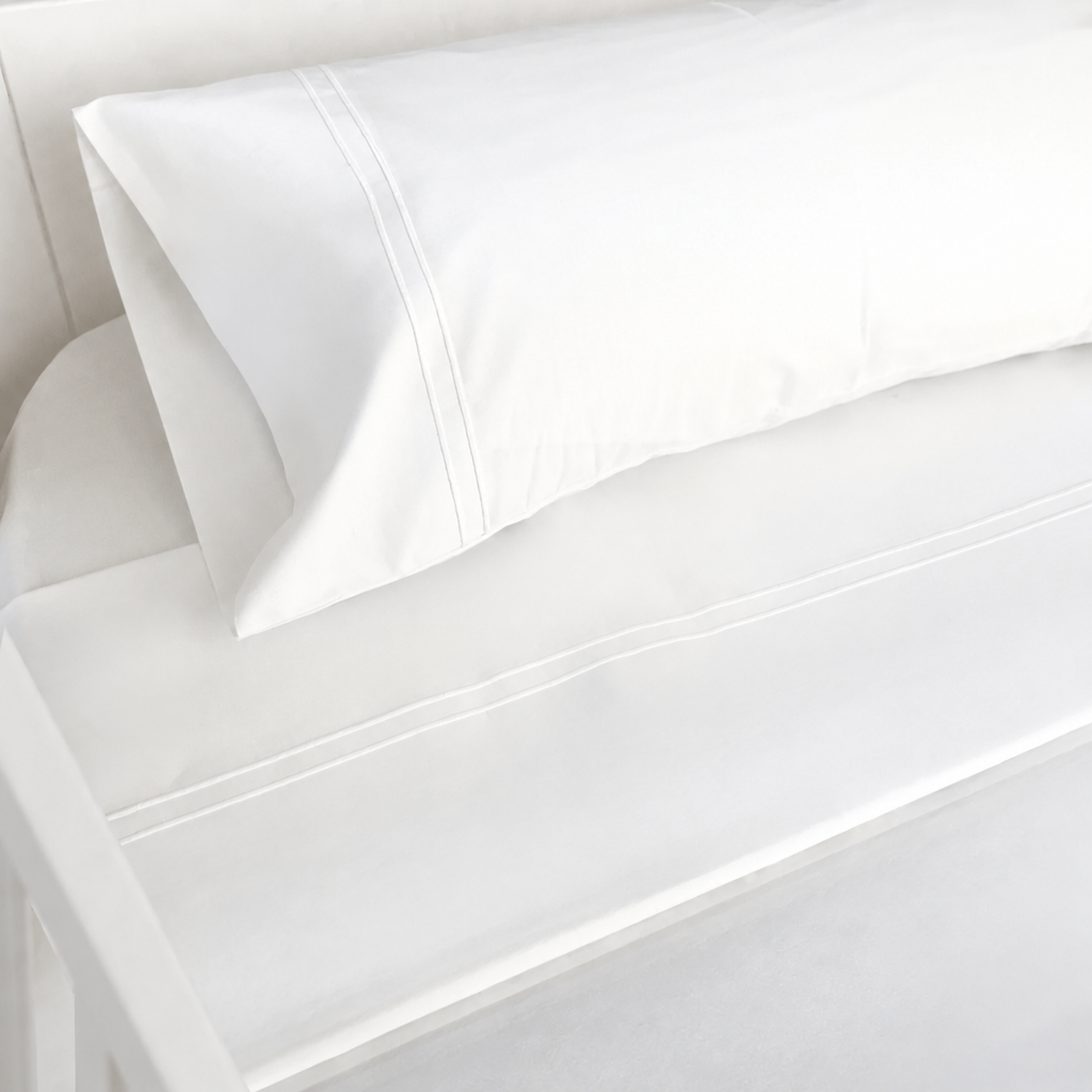 Set de Sábanas Cuna Festón Blanco